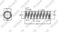 Пружина RG5001 / TG-CSS0064* Ti·GUAR